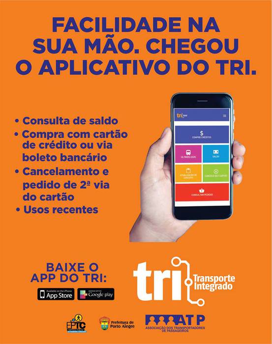 App TRI Escolar para recarga de créditos